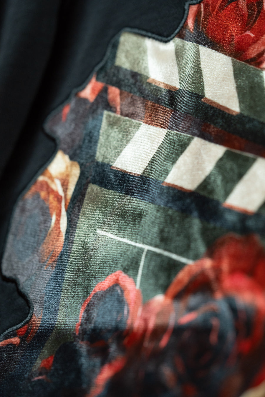 Director’s Cut Siyah Oversize Patch Tasarım Tişört
