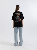 Director’s Cut Siyah Oversize Patch Tasarım Tişört